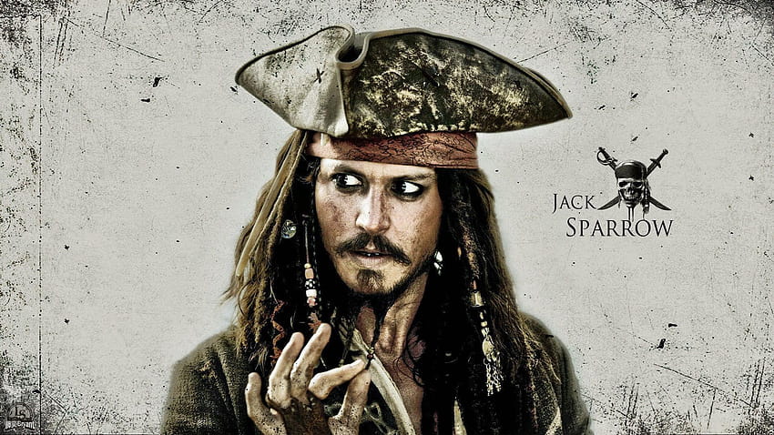 Capitaine Jack Sparrow ♥ Fond d'écran HD