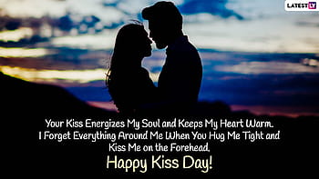 Happy kiss day messages HD wallpapers | Pxfuel