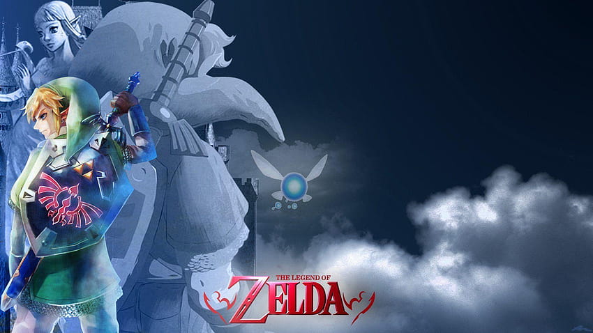 Link, Princess Zelda, The Legend of Zelda, Nintendo, Master Sword, Hylian Shield Tapeta HD