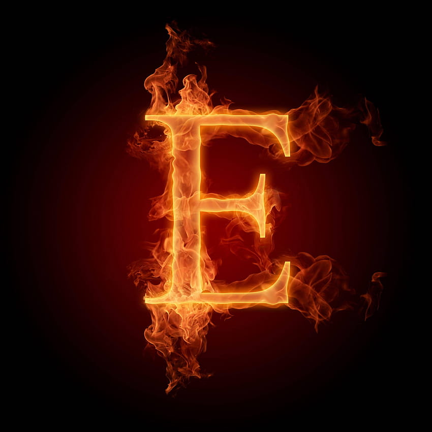 Burning Letters E 270x180 Burning Fire Letters, alphabet b computer HD phone wallpaper