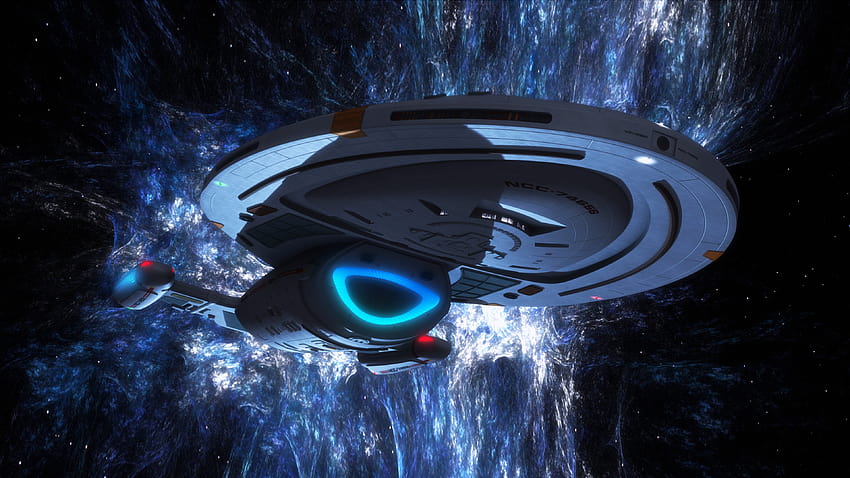 Star Trek Voyager Spaceship Digital Art For Mobile Phones And Laptops 3840x2160 : 13 HD wallpaper