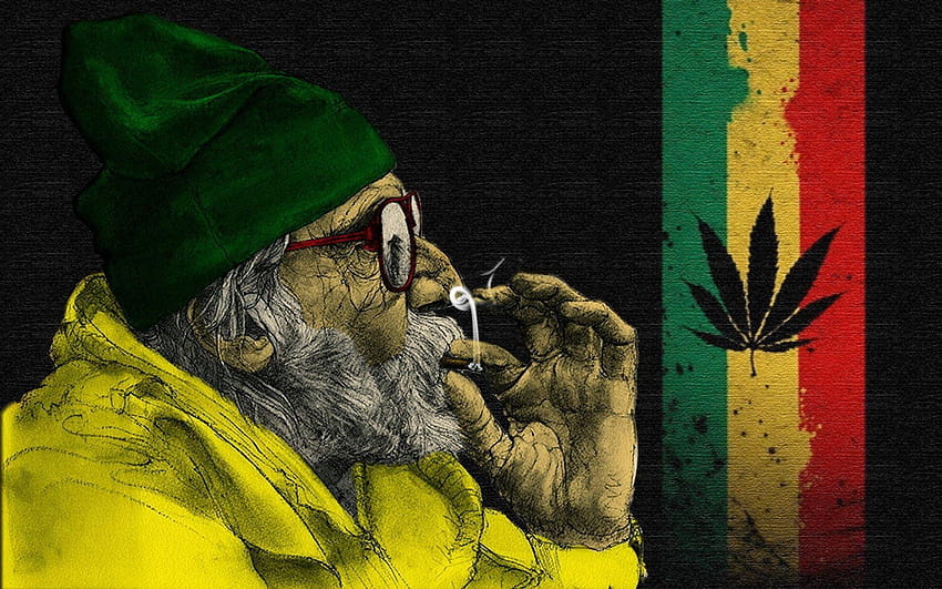 420 erba Weed Day 420 Marijuana Cannabis Stoner Sfondo HD