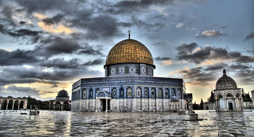 Moschea di Al Aqsa, Palestina Sfondo HD