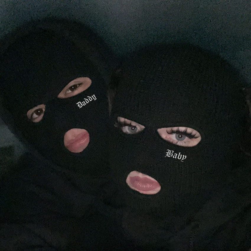✧ .♡ ˚, casal de máscara de esqui Papel de parede de celular HD
