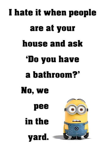 Funny minion quote HD wallpapers | Pxfuel