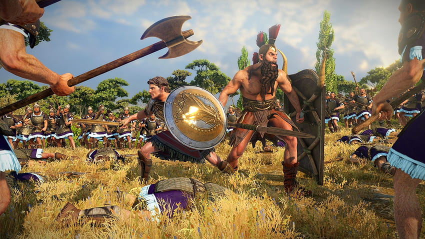New Total War: Troy DLC adds Ajax & Diomedes, Warhammer 2 style units, a total war saga troy ajax diomedes HD wallpaper