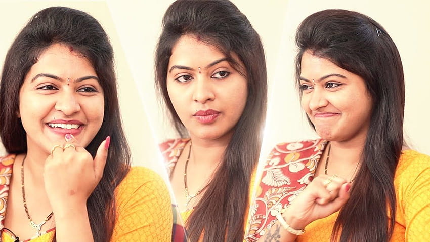 Saravanan Meenakshi Without Makeup, rachita serial actress close up HD wallpaper
