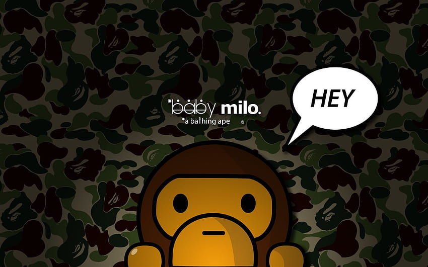 Best 5 Bathing Ape Milo on Hip, baby milo HD wallpaper
