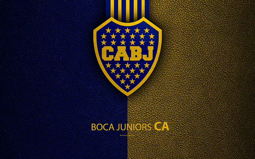 Club Atletico Boca Juniors, logo, La Boca papel de parede HD