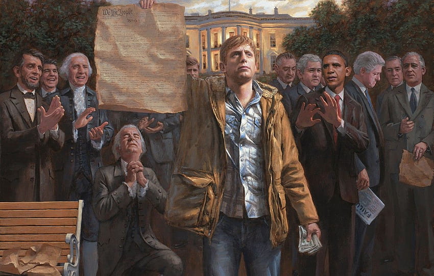 America, Washington, presidents, USA, Barack Obama, The white house, George Bush, Abram Lincoln , section ситуации, all presidents HD wallpaper