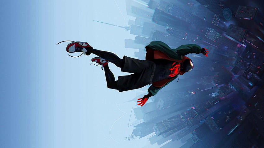 1600x900 Spiderman Miles Morales Nike Air Jordan Wallpaper