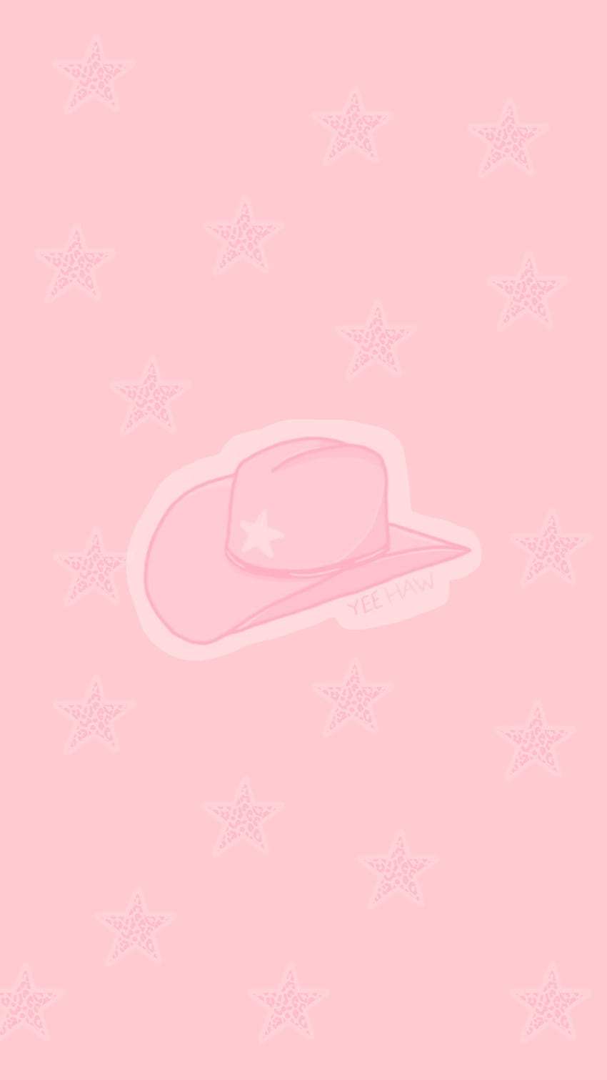 aesthetic preppy pink cowgirl by @glamchichi HD phone wallpaper