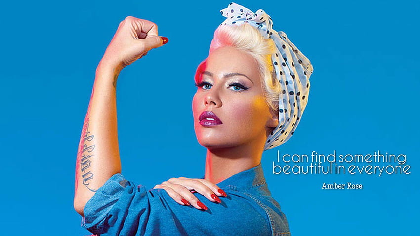Amber Rose Quotes 13434 HD wallpaper