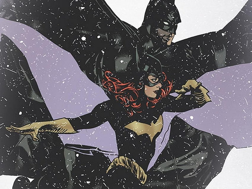 Batman Dc Comics Batgirl фонове, батман и batgirl HD тапет