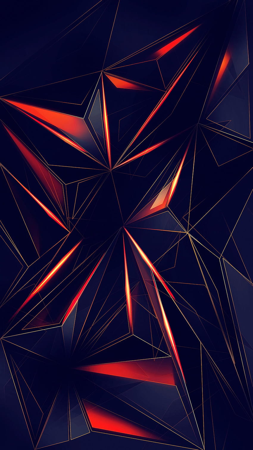 3D Geometric Triangles, q iphone HD phone wallpaper | Pxfuel