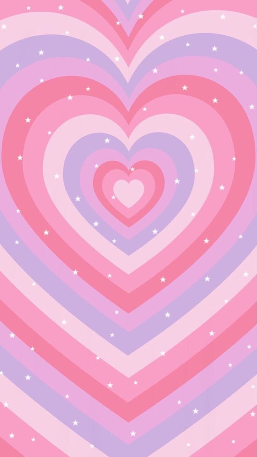 346 ungefähr, ästhetische rosa Herzen HD-Handy-Hintergrundbild