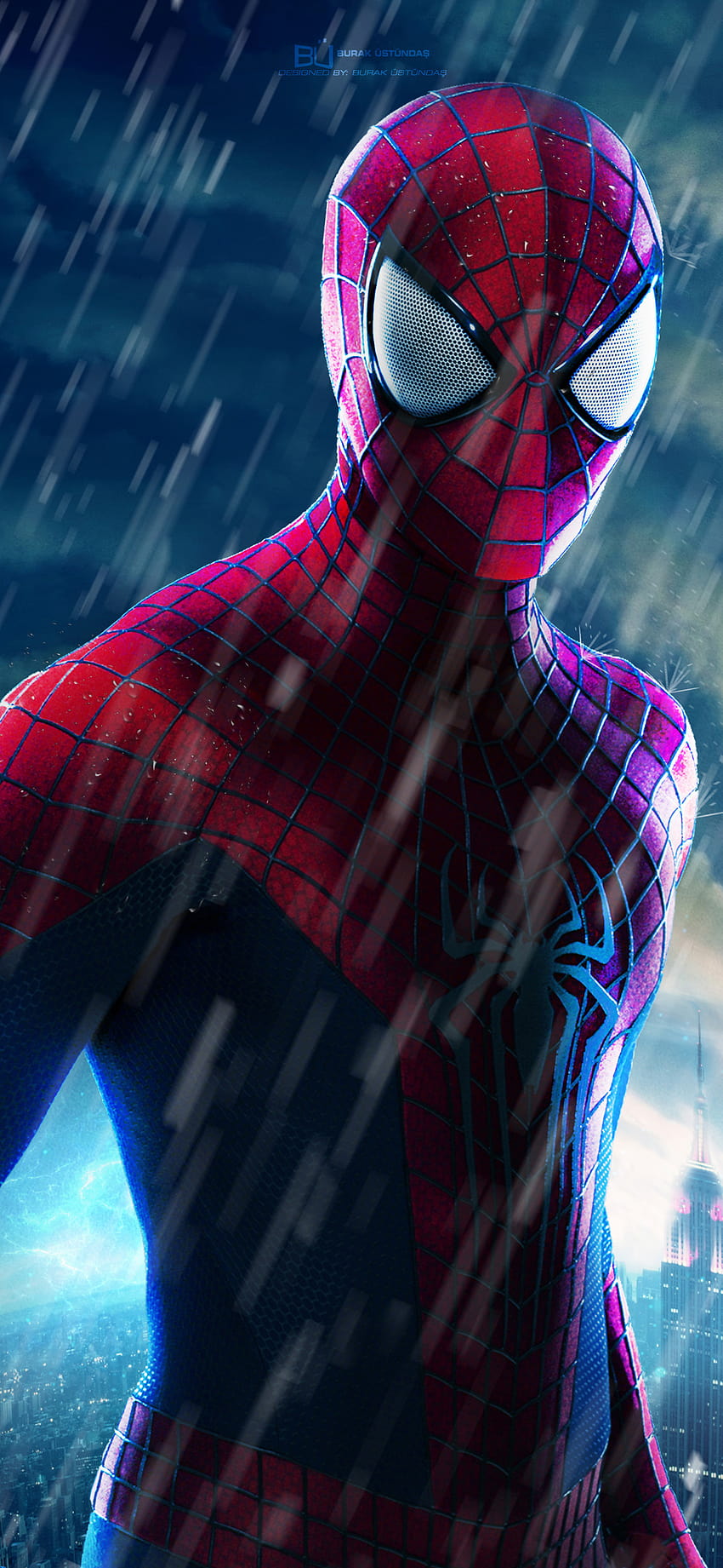 Captured this TASM suit mobile wallpaper hope yall like it   rSpidermanPS4