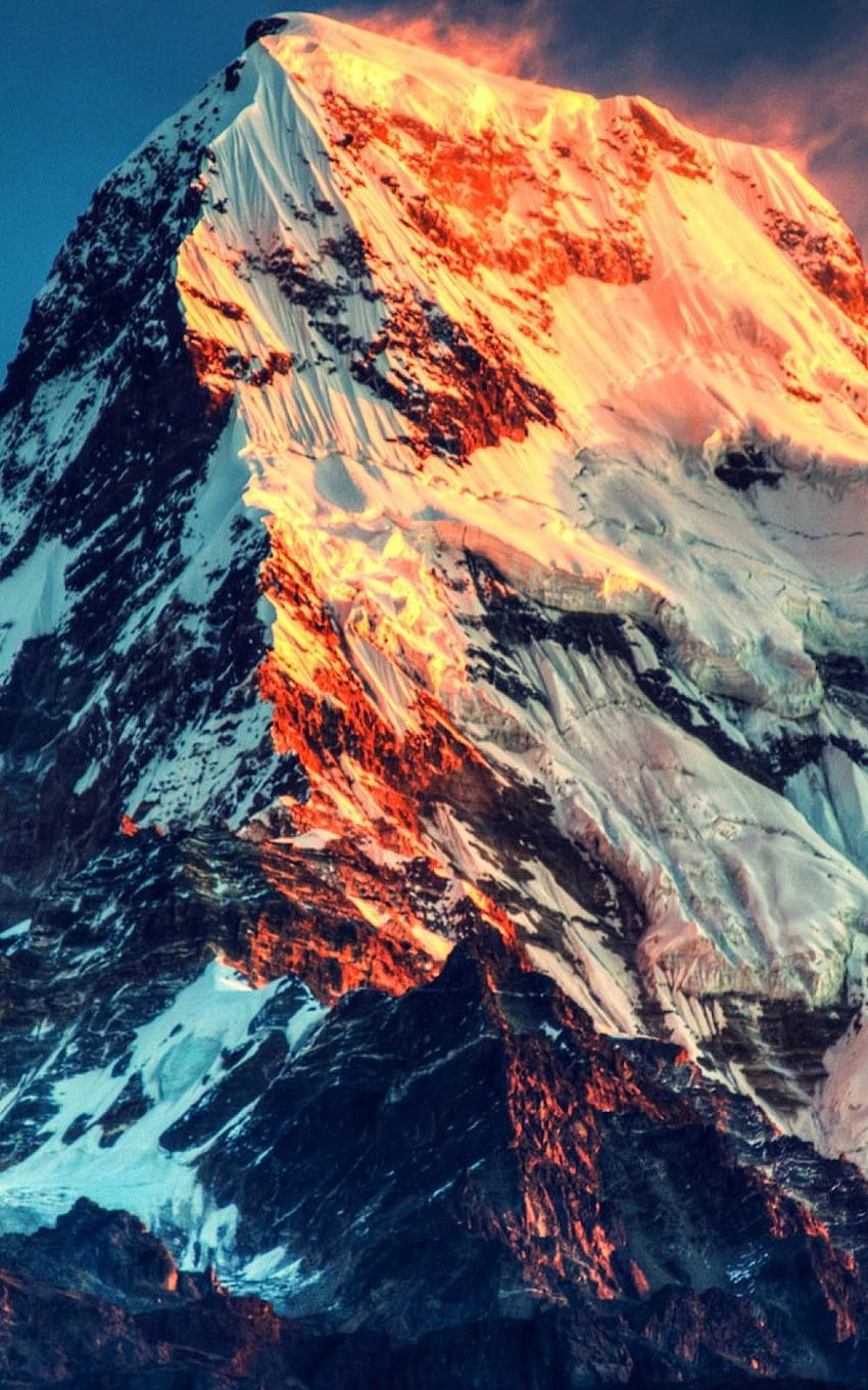 Mount Everest Mobile HD phone wallpaper