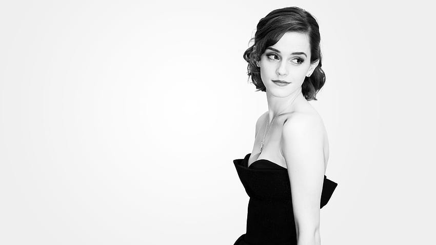 Yeni Emma Watson Siyah Beyaz • dodskypict, siyah beyaz 2017 HD duvar kağıdı