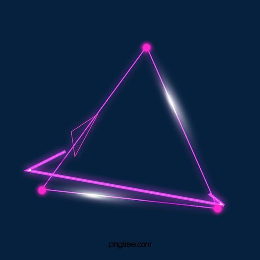 Pin on backgrounds, colorful triangle neon lights HD phone wallpaper