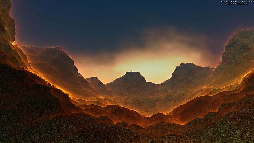 Valley Burn in jpg format for HD wallpaper