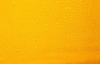 Drops on yellow background HD wallpapers | Pxfuel