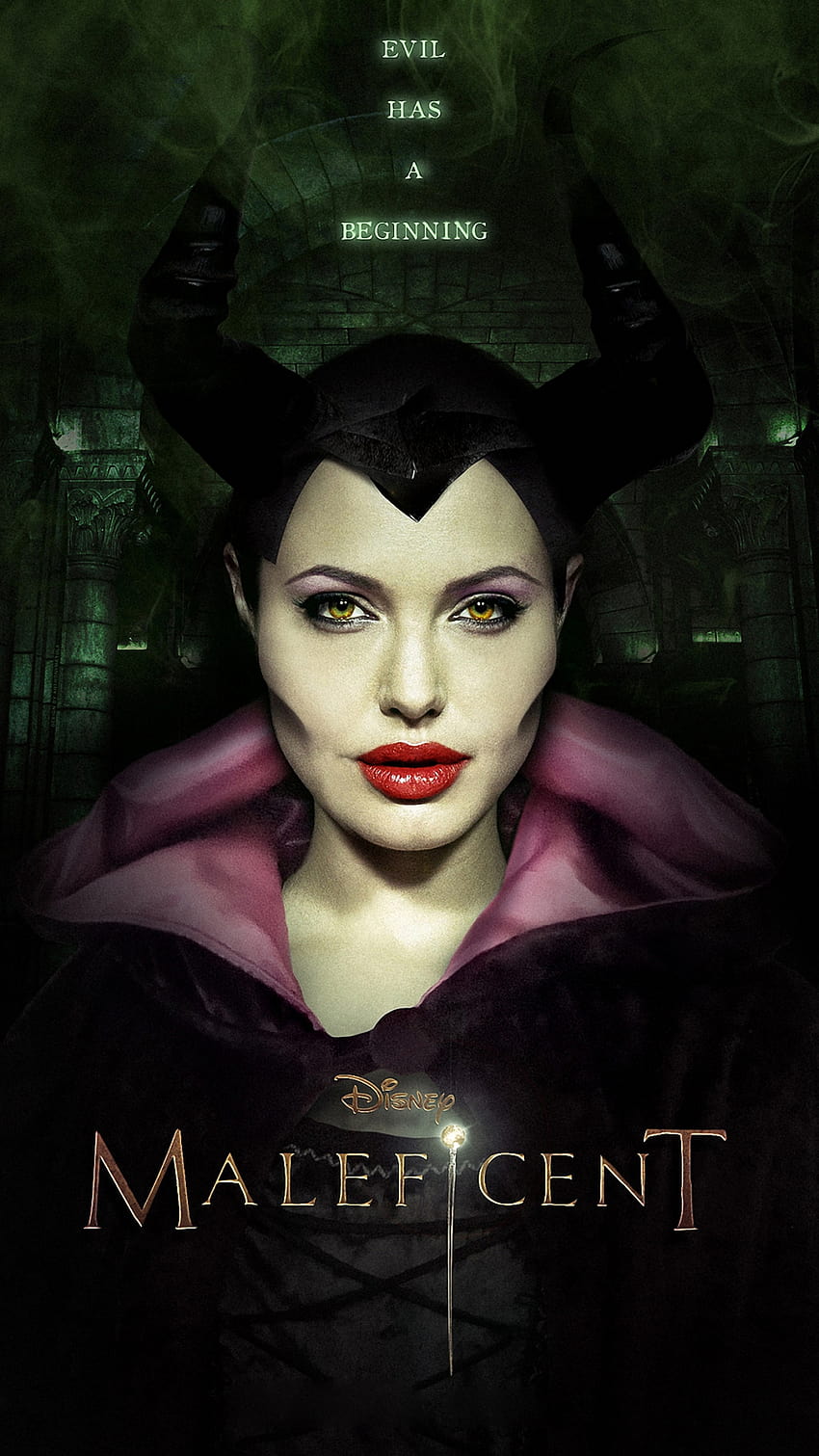 Maleficent Angelina Jolie iPhone 6s, Maleficent 2 Android HD-Handy-Hintergrundbild