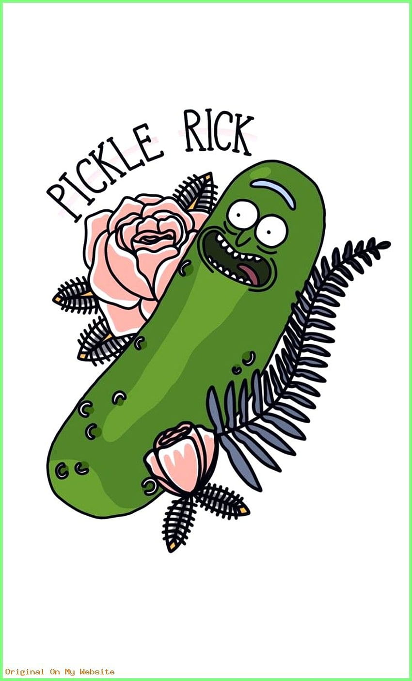 Iphone Funny, rick and morty pickle HD phone wallpaper