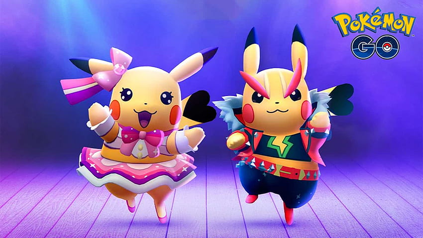 Pikachu Pop Star o Pikachu Rock Star: qual è il migliore in Pokemon Go Fest 2021? Sfondo HD