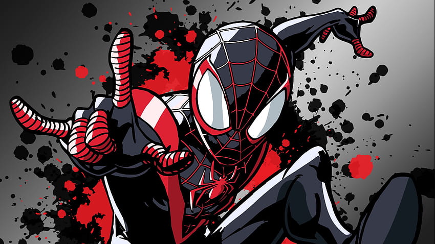 Miles Morales Spider Man , Supereroi Sfondo HD