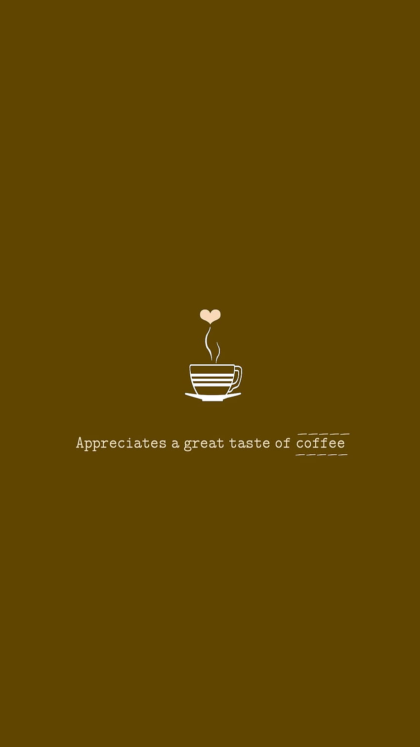 Do wszystkich miłośników kawy ❥, normalna kawowa estetyka Tapeta na telefon HD