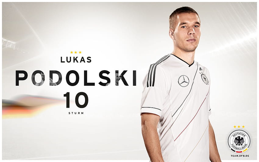 Lukas Podolski, dfb HD wallpaper