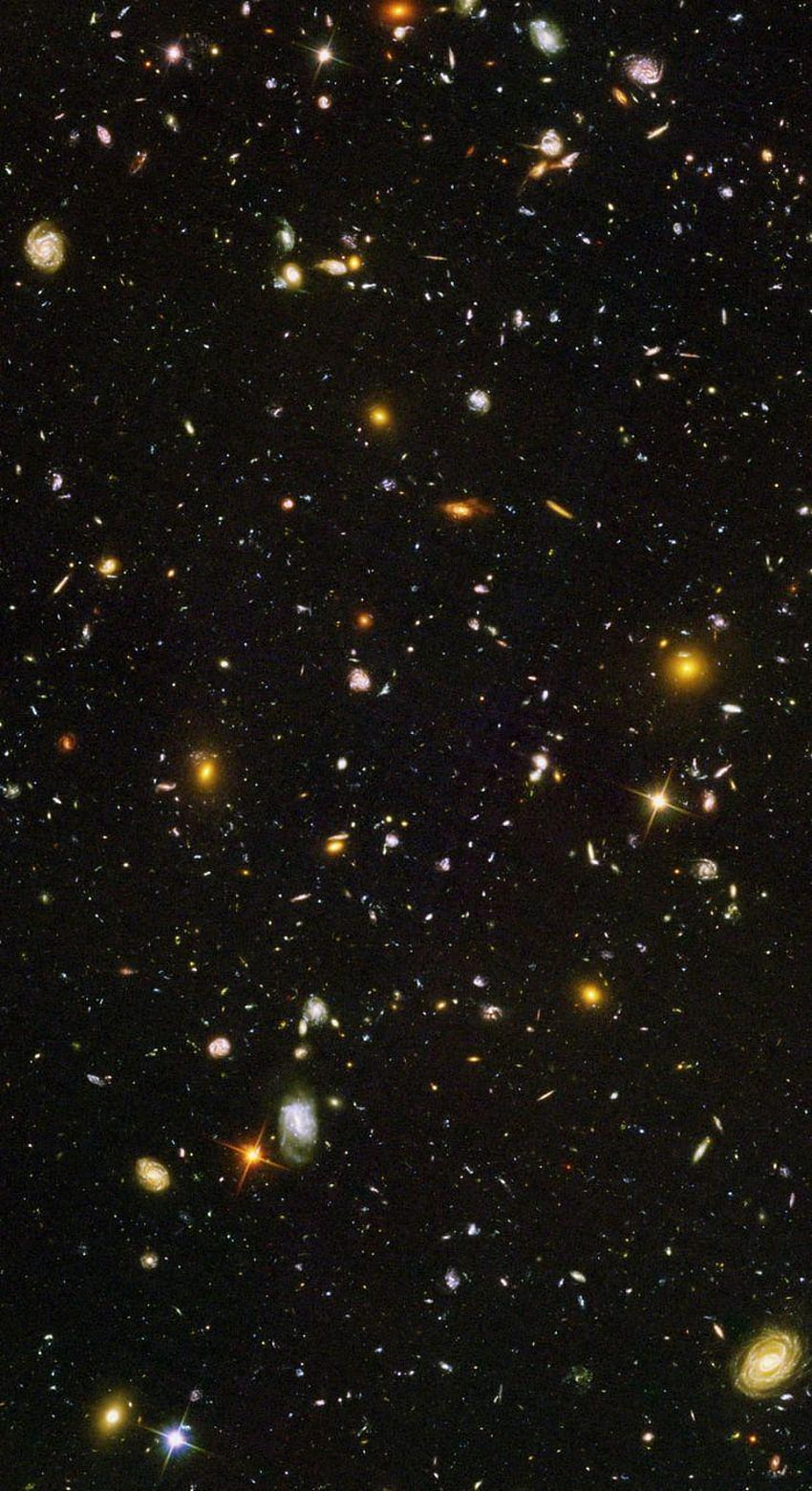Hubble Ultra Deep Field, hubble deep field HD phone wallpaper
