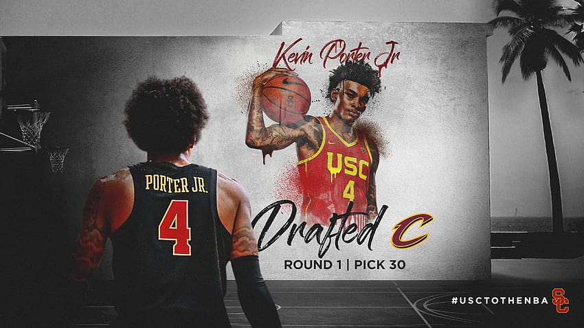 Kevin Porter Jr. Selecionado na Primeira Rodada do Draft da NBA de 2019 papel de parede HD