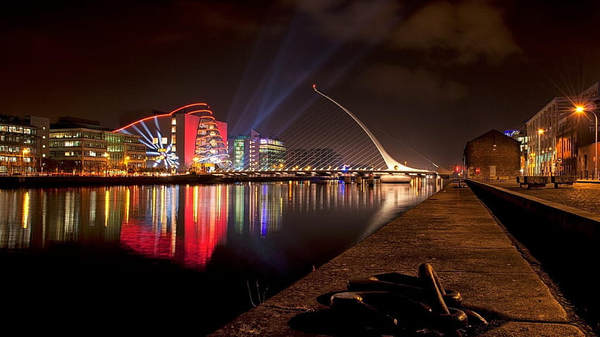 Dublin City Ireland HD wallpaper