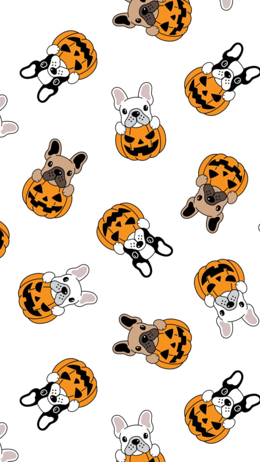 Give Your Phone a Spooky Season Makeover With These, halloween dog cartoon HD phone wallpaper