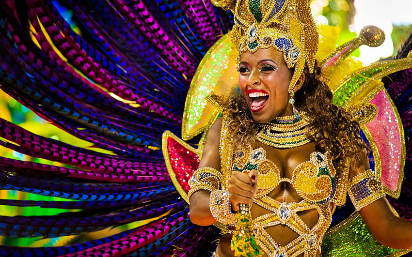 Carnaval de Rio, carnaval du brésil Fond d'écran HD