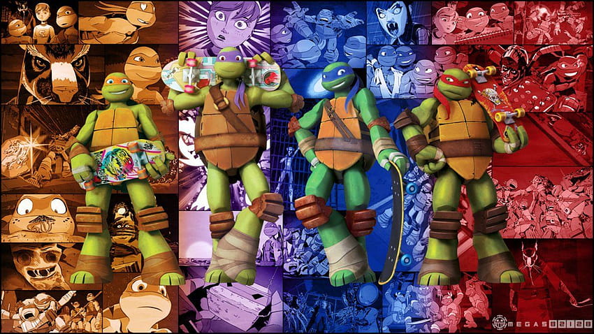 TMNT 2012, 2012 teenage mutant ninja turtles HD wallpaper