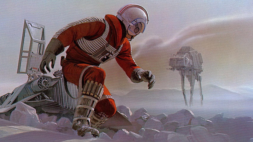 Star Wars – Luke Skywalker auf Tatooine HD-Hintergrundbild