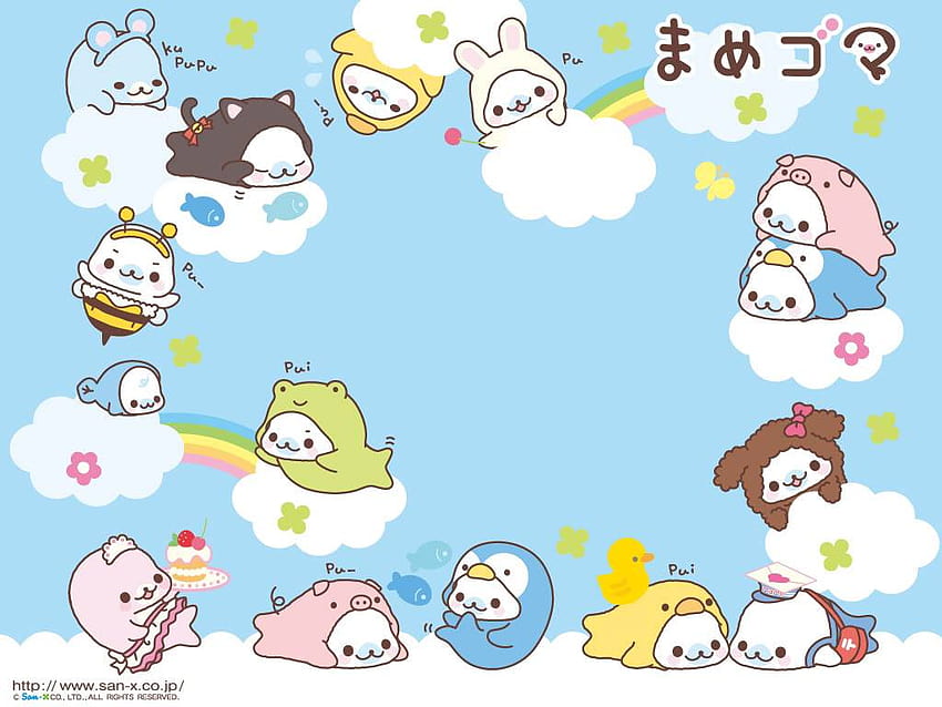 7 Cute Japanese Backgrounds, cute kawaii japanese characters HD wallpaper