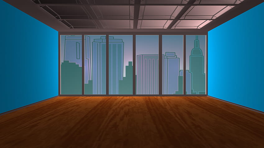 Leerer Raum, gepostet von Zoey Simpson, leeres Büro HD-Hintergrundbild