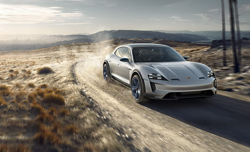 Porsche está poniendo en producción el concepto Mission E Cross Turismo, el coche eléctrico Porsche Mission R fondo de pantalla