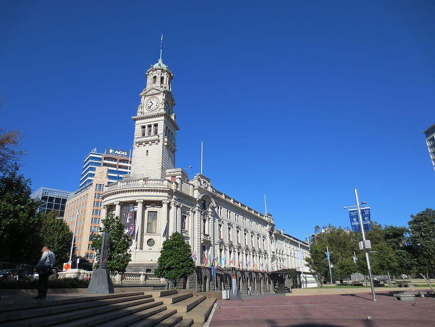 Rathausorgel von Auckland HD-Hintergrundbild