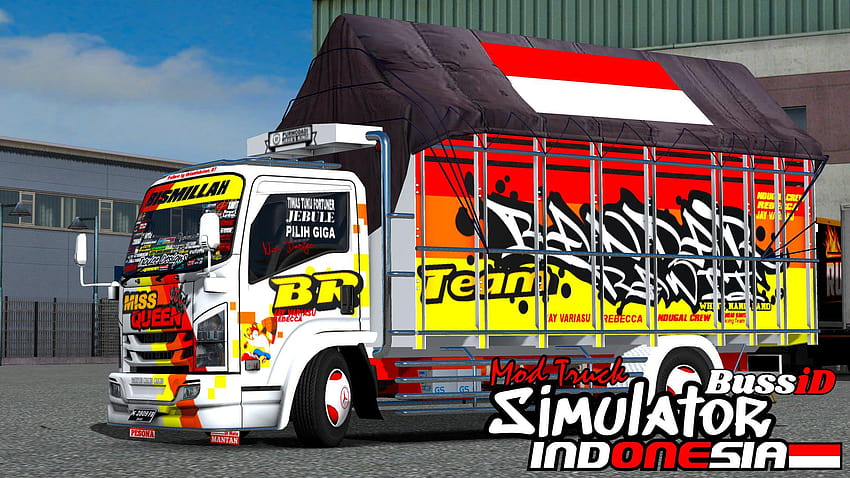 Mod Truck Bussid Simulator Indonesia for Android HD wallpaper