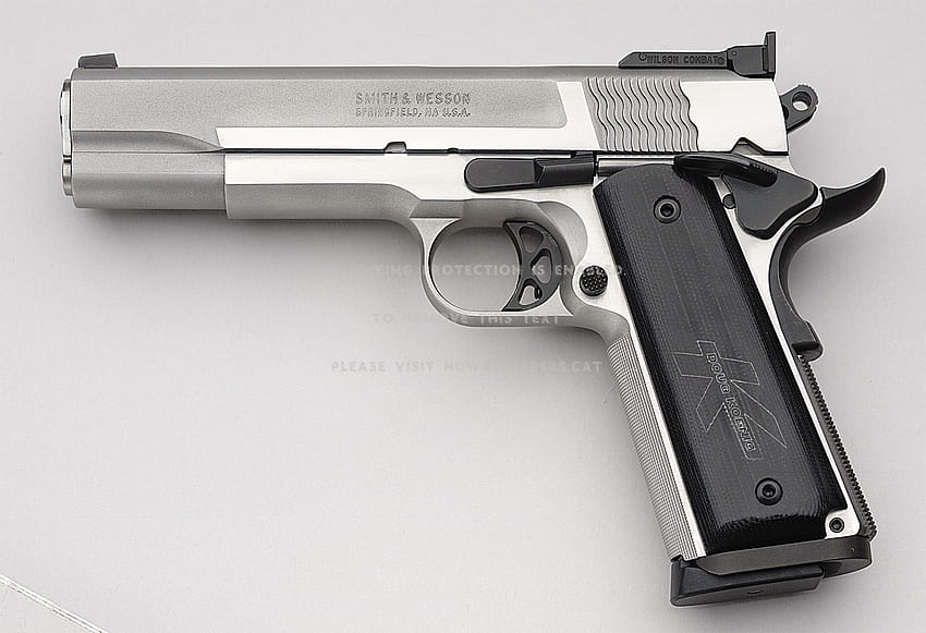 Smith & Wesson .45 und Pistole HD-Hintergrundbild