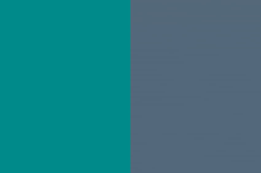 resolusi Dark Cyan dan Dark Electric Blue solid dua warna latar belakang [2880x1800] untuk , Seluler & Tablet Wallpaper HD