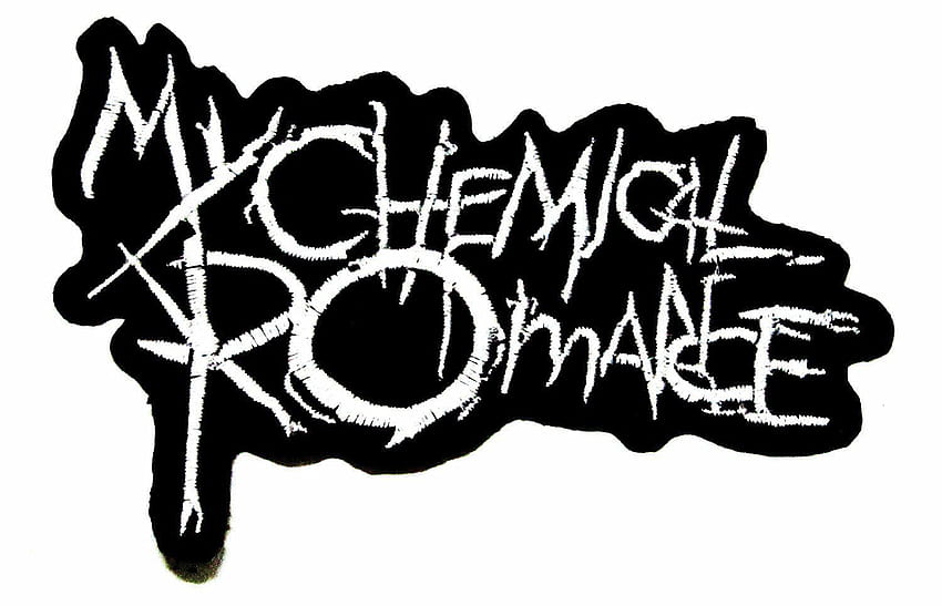 Parches de hierro bordados con el logotipo de My Chemical Romance Music Band/siamD.D, mi logotipo de romance químico fondo de pantalla