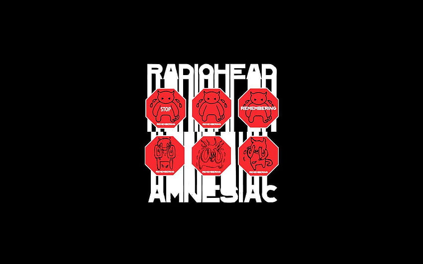 the Radiohead Amnesiac , Radiohead Amnesiac iPhone HD тапет