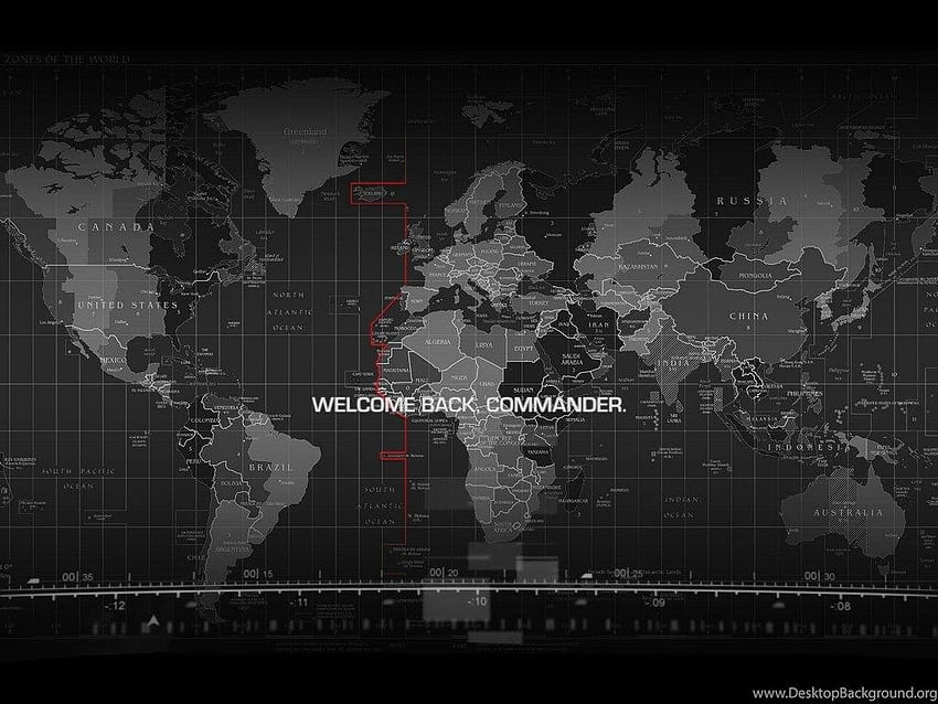 Карта на света Black Commander Maps Добре дошли обратно 1024x768 ... Фонове HD тапет