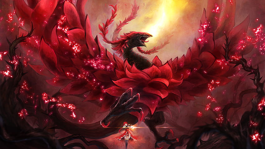 Red Dragon Archfiend Yu HD wallpaper Red Dragon Archfiend Yu HD wallpaper